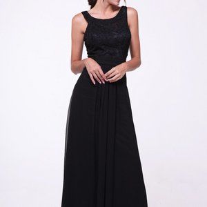 Scoop Neck A-Line Shape Prom Dress CD1938